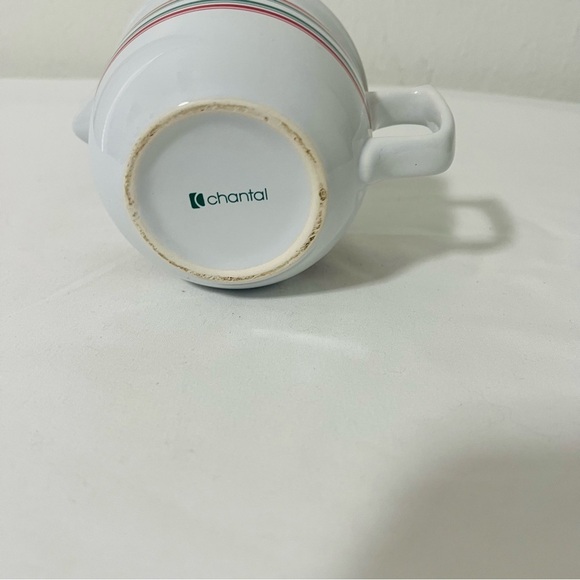 Chantal Ceramic Measuring Cups 3 Piece Set Green/White 1 Cup, 1/2 Cup, 1/4 Cup - Picture 8 of 8